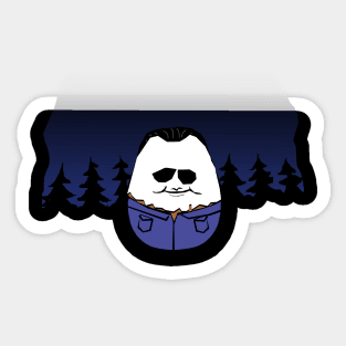 chicken myers nuggie Sticker